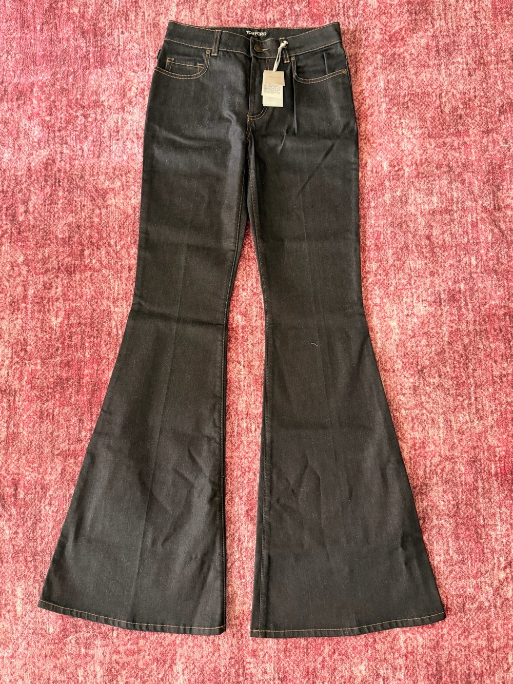 TOM FORD Flared Women's Dark Wash Jeans